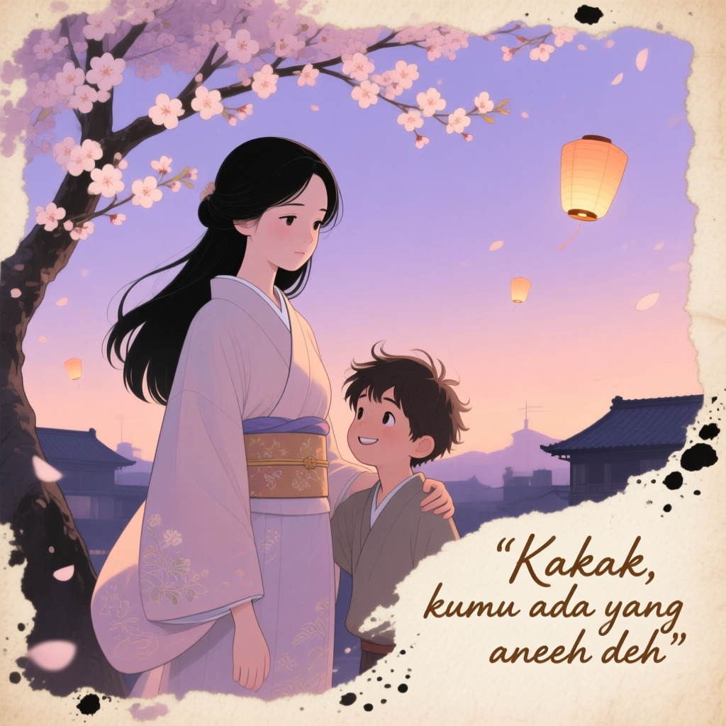 Kakak, kamu ada yang aneh deh