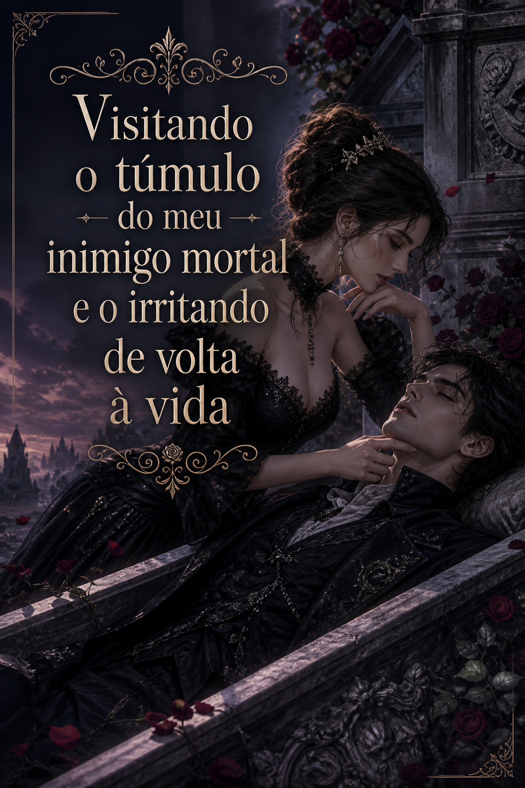 Visitando o túmulo do meu inimigo mortal e o irritando de volta à vida